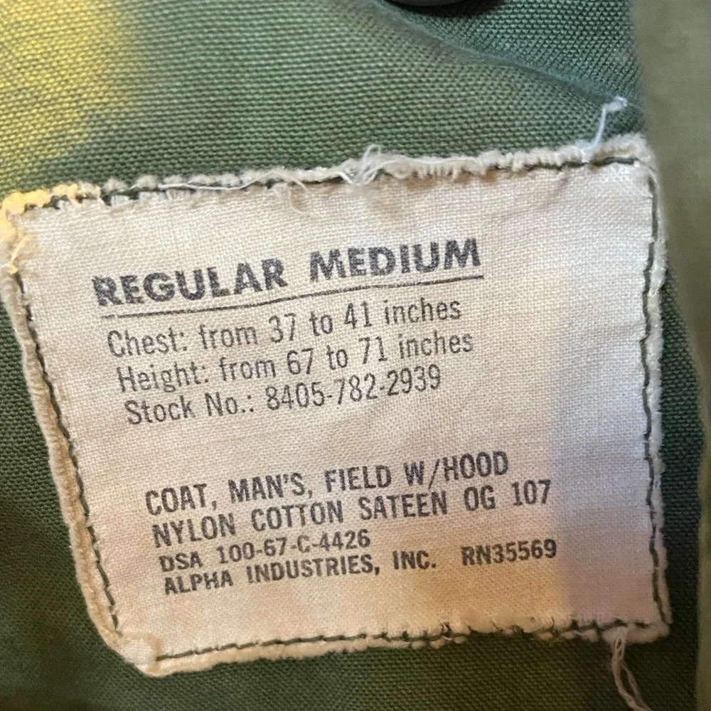 Vintage army field jacket - Picture 9 of 9